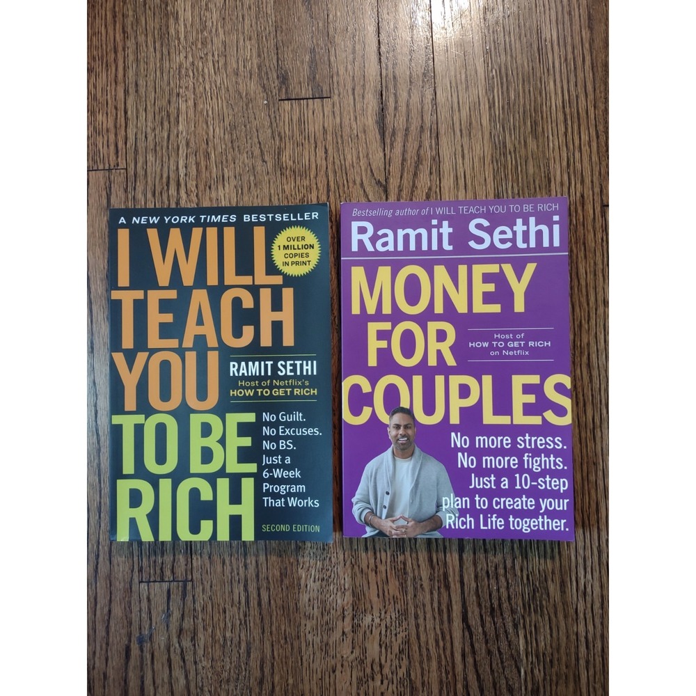 Ramit Sethi Book Bundle I Will Teach You To Be Rich 2nd Ed & Money For Couples